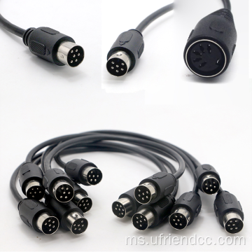 Kabel Midi Midi Din 13Pin Kabel Midi Din Disesuaikan